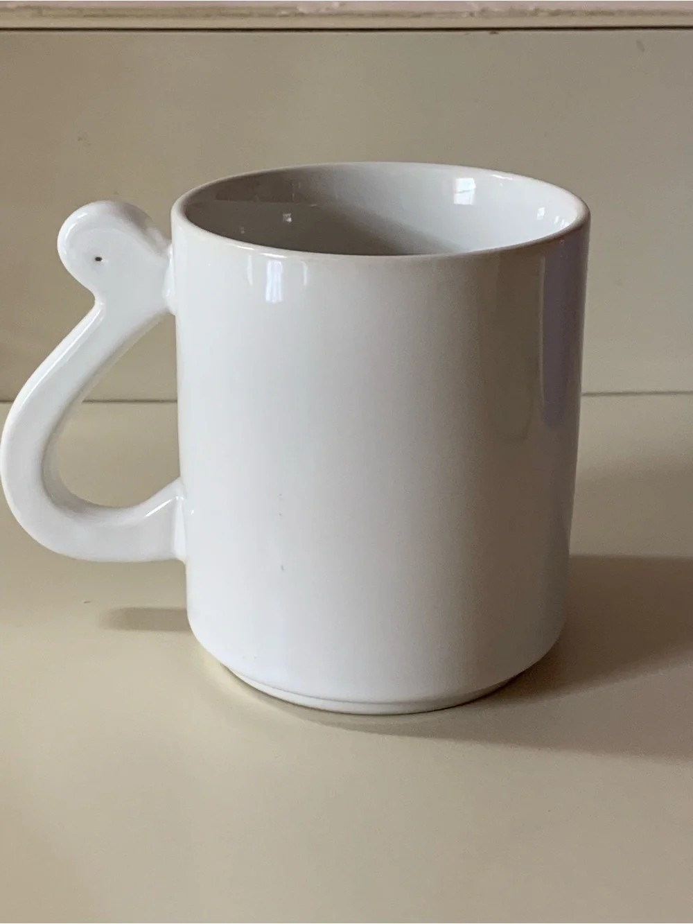 Vintage Action Japan Calico Cat Mug - Tail Handle - Have a Purr-r-fect Day
